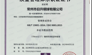 常州日升钢球：靠谱的钢球供应商推荐