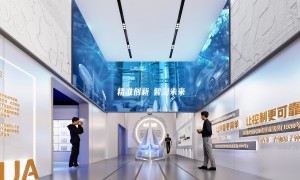 盛世笔特企业展厅设计施工一体化，兼具创意策划与绿色施工双重优势