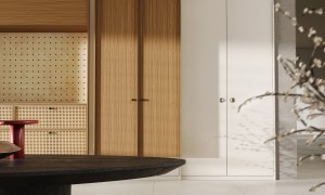 我乐定制通州居然店 卧室衣柜定制 加高门板到顶设计 支持智能除湿模块 本地售后无忧