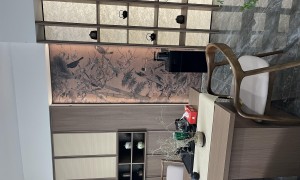 售后服务好的整体橱柜品牌 济南腾昕定制厨柜 食品级台面 防潮防霉结构