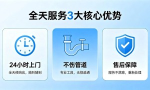 极修师管道疏通服务规模怎么样