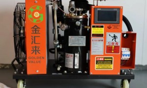 天津燃气管道测漏现场用机 金汇来稳定供气空压机 降低老师傅经验依赖 提升效率