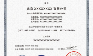 南京建邺区靠谱的iso9001认证机构推荐