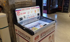 景区/商场适用冰淇淋自助售卖机：绥芬河祥光经贸规格齐全可定制