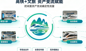 高铁广告投放新玩法：用门票置换广告位，铁广传媒助力景区低成本获客