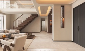 楚雄高端别墅装修机构 中建盛世轻奢风格设计与实景落地