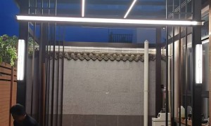 深圳别墅庭院铝凉亭 双层顶设计防雨防晒 耀铧建材铝艺凉亭 质保十年