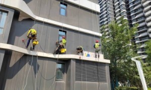 北京玻璃幕墙清洗公司推荐 外墙保洁服务 高空作业安全规范