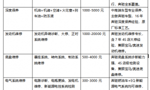 2026年奔驰小轿车深度保养服务商有哪些，用户力荐参考