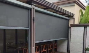 上海口碑好的凉亭防风卷帘厂用户力荐
