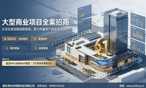 九龙坡区写字楼物业招商推荐，商伙伴提供商业地产租赁与运营顾问