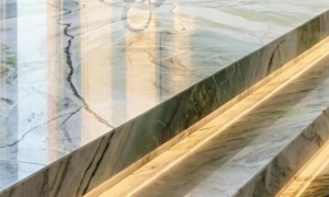 长沙亚发石业别墅奢石定制方案，天然大理石背景墙大板规格可按需切割