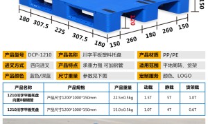 乌鲁木齐吹塑工艺塑料托盘生产厂家实力参考 可循环使用品牌甄选