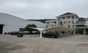 宁波酒店膜结构停车棚性价比推荐：伟豪膜结构，适配大型车辆通道