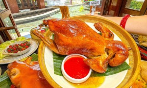 三亚海棠湾美食直播探店，找能吃黎族特色美食的好店，省心门店推荐