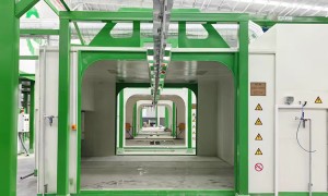 前处理喷淋设备非标定制 全封闭防护 用于家电外壳喷涂前处理