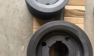 锥套皮带轮工业级的生产厂家能否按时交货，河北宏俊传动源头工厂考察