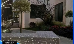 郑州适合公园用的透光混凝土坐凳厂家哪家好