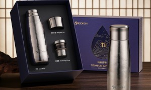 浙江纯钛杯靠谱制造商 家用办公泡茶杯 耐腐蚀无异味 可贴牌代工