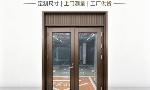 襄阳瀚博门窗_祥芸门业_地簧门定制厂_资质齐全可验厂