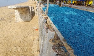 固迈彩色防滑路面胶粘剂，景观步道用的耐候碎石胶