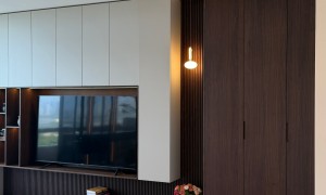 中古风阳台储物柜定制怎么避坑 阿卡诺杭州萧山店 提供整装设计方案与报价清单