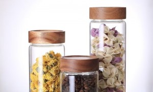 山东地区热销玻璃泡菜坛 腌制糖蒜罐子 家用带把手咸菜存储瓶
