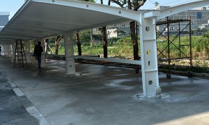 湖州本地做推拉棚靠谱的公司，鸿辉承接仓储、景区遮阳棚整体交付