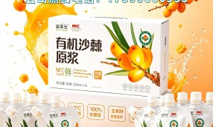 吉萃元沙棘果浆冷冻浓缩液，出口级品质，提供样品检测报告