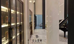 北京别墅装修选哪家？舒福家门业门墙柜一体化高定木作，支持1比1还原落地