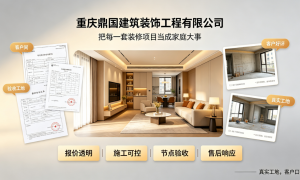 重庆本地一站式装修靠谱商家测评：4家口碑好的装饰服务商排名参考
