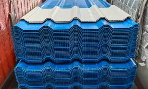 漳州厂家直销彩石金属瓦 780型大波瓦 自建房坡屋顶专用瓦