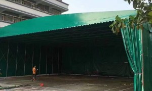 佛山江门推拉雨棚定制服务商推荐 昇顺户外遮阳篷值得信赖