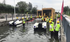 湖北演练城市运行,襄阳实战涵洞积水,湖北省住房和城乡建设厅,城市运行应急演练,国家城市排水防涝应急救援基地襄阳分基地,襄阳市住房和城市更新局市政管理处